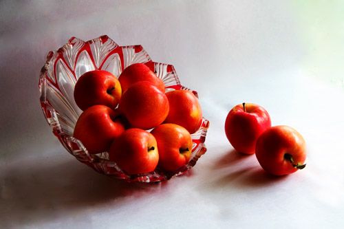 静物・红苹果2